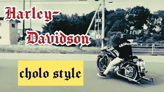 ハーレー チョロスタイル アイドリング〜スタート/Harley-Davidson/cholo style