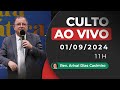 Culto das 11h | 01/09/24 |  AO VIVO - Igreja Presbiteriana de Pinheiros | Pr. Arival Dias Casimiro