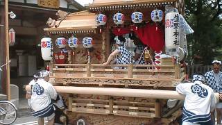 曳行前の地車・生野神社・・Ⅰ