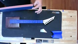 Jackson Dinky Fret Leveling New Neck part 3