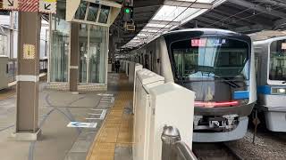 小田急5000形5051編成快速急行小田原OH47行⇔OH34本厚木駅発車！