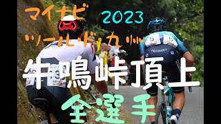 マイナビ ツール・ド・九州 2023 1級山岳牛鳴峠山頂フル