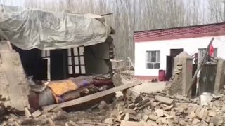 Three killed after 5.4-magnitude quake hits Xinjiang