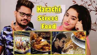 Indian Reaction On PAKISTANI STREET FOOD IN KARACHI - MOST FAMOUS