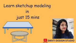 Sketchup tutorial for beginners | SketchUp tutorial | basic tools in SketchUp | modeling in SketchUp