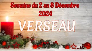 Verseau ♒ 2 au 8 Décembre ⭐ Une opportunité d'être plus heureux 😊🎁🍀#verseau #guidance