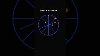 The great circle illusion #😳😳#