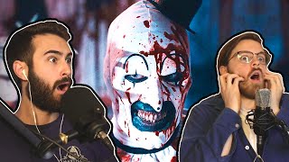 We Watch TERRIFIER 2 For The First Time! (Horror Movie Reaction)