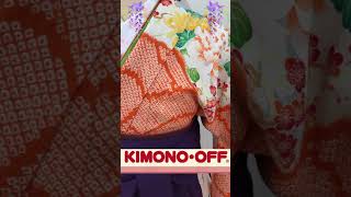 袴と振袖着物のコーディネートのご紹介☆ Hakama and furisode for graduation ceremonies☆ キモノオフ #shorts