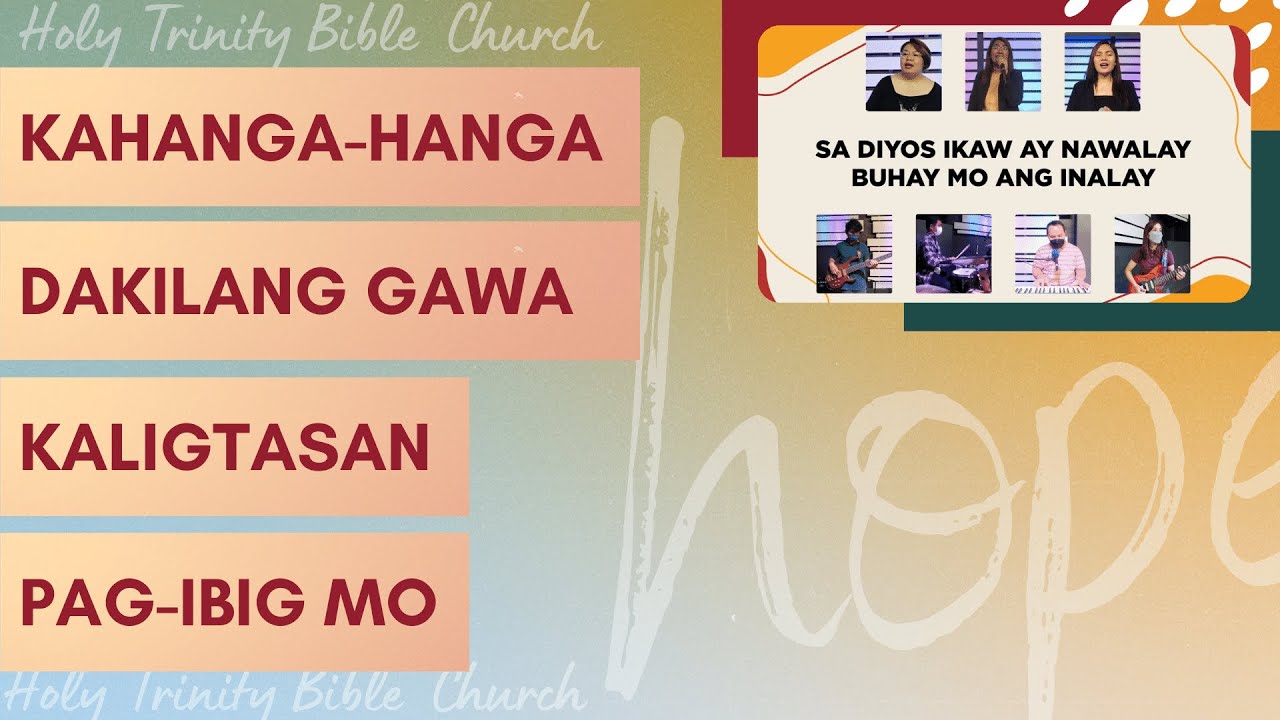 Kahanga Hanga Dakilang Gawa Kaligtasan Pag Ibig Mo Htbc Praise