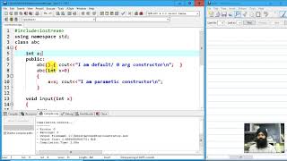 38 Default argument constructor