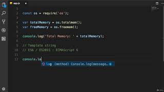 Node.js #15 - OS Module [By Mosh Hamedani]
