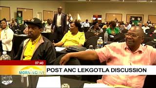 Post ANC NEC Lekgotla discussion with Dumisani Hlophe