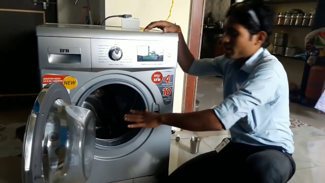 IFB Washing Machine Demo Hindi - YouTube