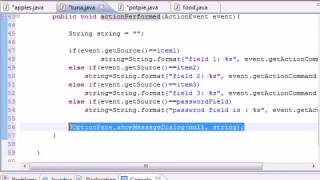 Java Programming Tutorial 54 Event Handler Program