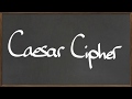 MAT 112: Caesar Cipher