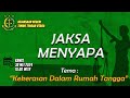 Program Jaksa Menyapa dengan materi Penanganan Tindak Pidana Kekerasan Dalam Rumah Tangga.