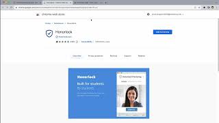 How to Add Honorlock to Chrome