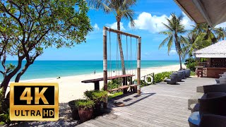 4K Walk - Virtual Walking tour on Lamai beach - Hotels in Koh Samui 2021 | Streets of Thailand