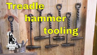 Treadle hammer tooling, a closer look