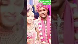arunita pawandeep marriage |#arunitakanjilal #pawandeeprajan #ytshorts