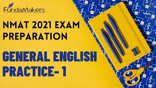 NMAT Specific English Practise- 1 | NMAT 2021 Exam Preparation