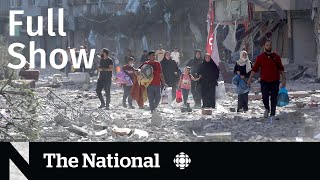 CBC News: The National | Israel-Hamas war, Carbon tax, Breast cancer screening