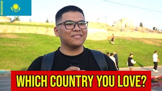 Which Country do Kazakhstanis Love the most ? | Street interview in Kazakhstan