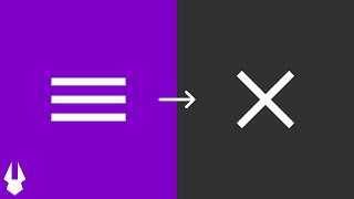 4 CSS Hamburger Menu Animations | CSS JavaScript Tutorial