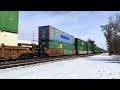 ns 8114 original norfolk southern leads ns 257 in osceola indiana