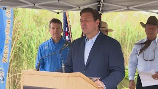 WEB EXTRA: Gov. DeSantis Kicks Off 2021 Python Challenge In The Everglades