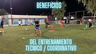 BENEFICIOS DEL ENTRENAMIENTO: TECNICO/COORDINATIVO | FÚTBOL