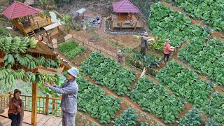 From Forest to Home: Pick up natural stones, make wooden floors, make stone flower gardens