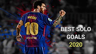 Messi Solo Goals 🎧 2020 👑
