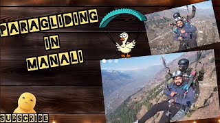 Paragliding in Manali / Paragliding experience in manali  / it's not funny / vlog