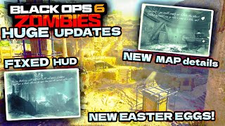 HUGE ZOMBIES UPDATES! NEW Map 'TOMB' REVEALED!  \u0026 HUD FIXES Coming to Black Ops 6 ZOMBIES SEASON 2 !