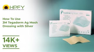 3M Tegaderm Ag Mesh Dressing with Silver