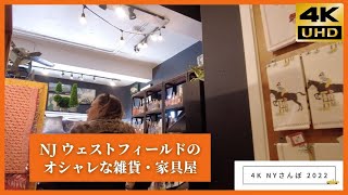 ウェストフィールドにあるオシャレな雑貨・家具屋　　ニューヨークさんぽ 4K NY 2022  The Farmhouse Store