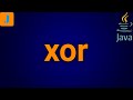 Java xor Operator