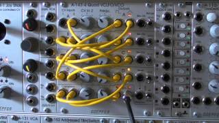 One self patched Doepfer A-143-4 LFO