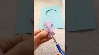 origami flower | how to make origami craft flower #shorts