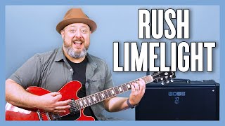 Rush Limelight Guitar Lesson + Tutorial with SOLO
