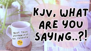 Struggling to read and understand the KJV Bible? How to read and understand the King James Version!