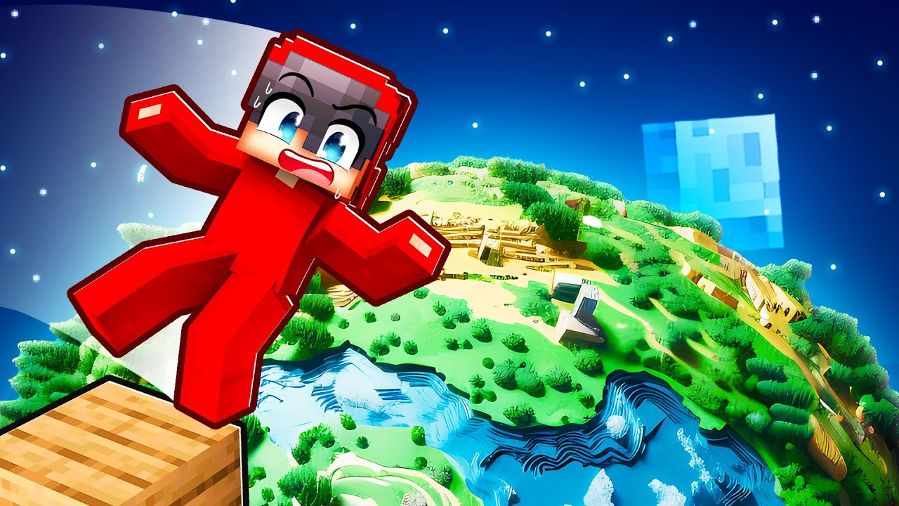 Falling 4 689 106 Blocks In Minecraft Youtube