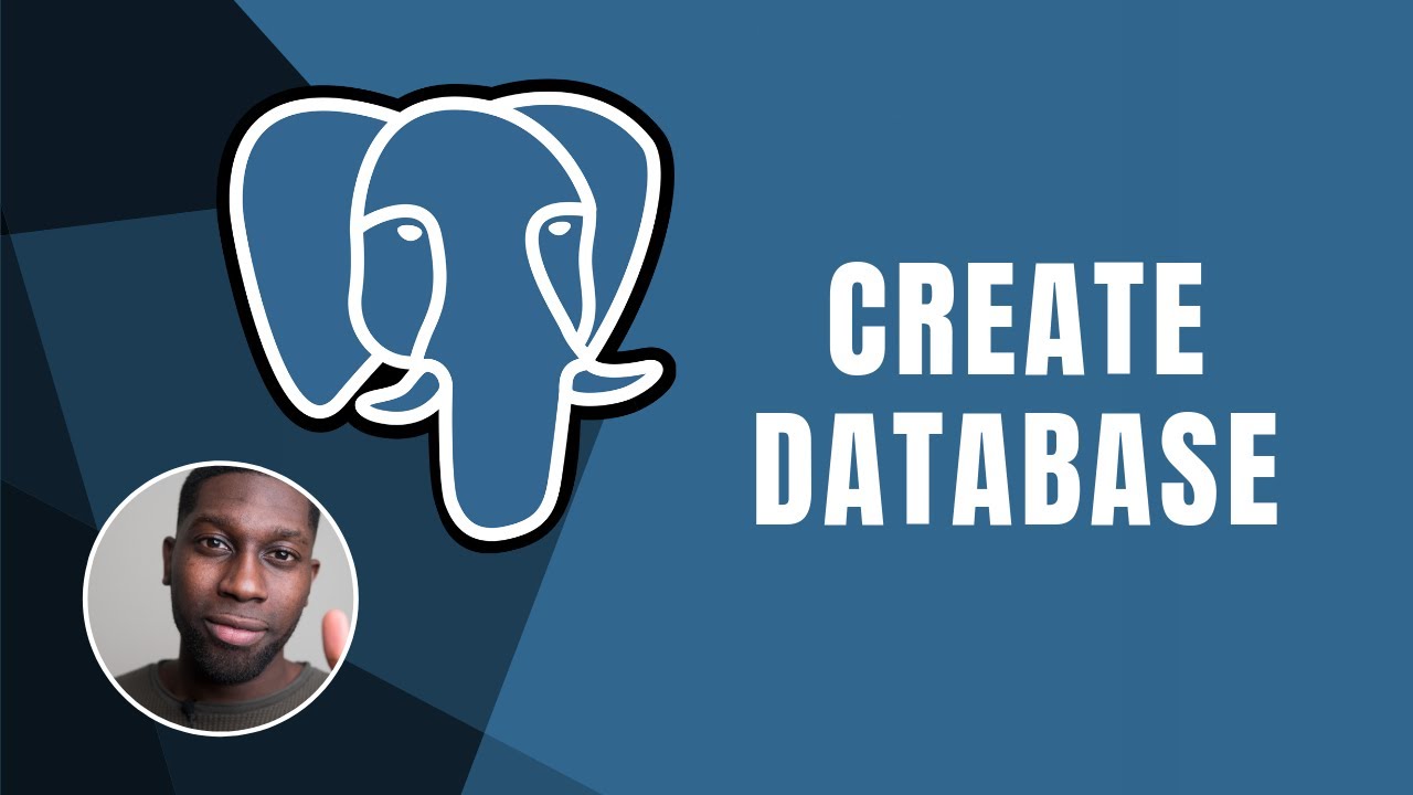 PostgreSQL: How To Create Database | Course | 2019 - YouTube