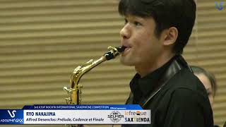 Ryo Nakajima plays Prelude, Cadence et Finale by Alfred Desenclos