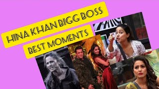 Hina khan BIGG BOSS best moment's | Hina khan | biggboss 11 | sher khan