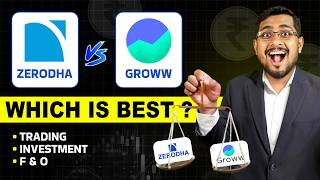 Groww vs Zerodha : Which is the Better Broker for Trading And Investment in India