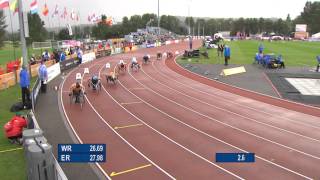 Men's 200m T34 | final | 2014 IPC Athletics European Championships Swansea