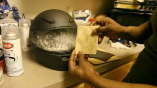 How to prep a helmet